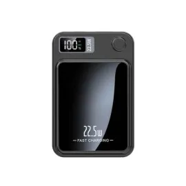 Taşınabilir Şarj Magsafe Powerbank 10.000 Mah Hızlı Şarj Led Göstergeli Kablosuz
