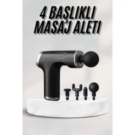 Masaj Tabancası 24V Type-C Hızlı Şarj Girişli Masaj Aleti Uzun Ömürlü