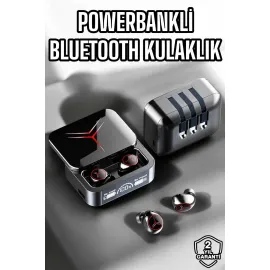 Yeni Nesil Powerbankli Bluetooth Bağlantılı Kablosuz Kulaklık