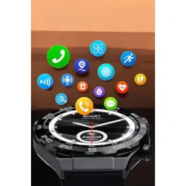 Akıllı Saat Yeni Nesil Bluetooth Bağlantılı Uyku Ve Sağlık Takibi Nfc Ve Gps