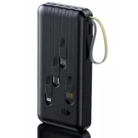 4 Çıkışlı 20.000 Mah Powerbank Uzun Pil Ömürlü Taşınabilir