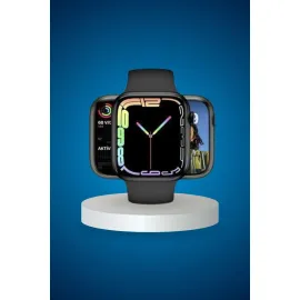 Ekranlı Yeni Nesil Pro Kulaklık ve Akıllı Saat Kampanyası Kulak İçi Mikrofonlu