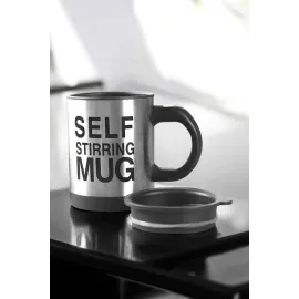 Mikser Kupa Yazılı Mug Bardak Karıştırma Özelliği