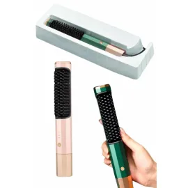 Düzleştirici Fırça Saç Düzleştirici Arada Fön Tarak Taşınabilir