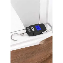 50 Kg El Kantarı Ağırlık Ölçer Dijital Ekranlı Kancalı Portatif