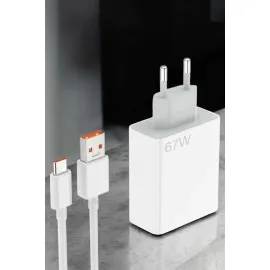 67W Şarj Aleti Turbo Hızlı Type-C Şarj