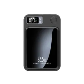 Taşınabilir Şarj Magsafe Powerbank 10.000 mAh Hızlı Şarj Led Göstergeli Kablosuz