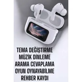 Bluetooth Kulaklık Kulakiçi Güçlü Ses Kaliteli Sesli Asistan