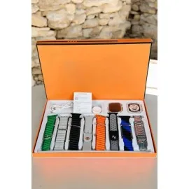 Akıllı Saat 7 Farklı Kordonlu Arama Cevaplayan Bildirim Gps Özelliği