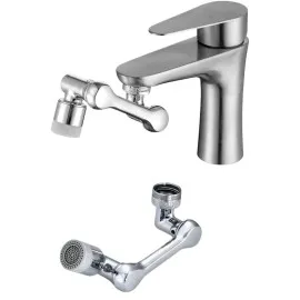 1080° Çok Yönlü Musluk Aparatı Püskürtme Ve Köpük Akışlı