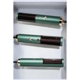 Fön Tarak Saç Düzleştirici Üflemeli Fön Makinesi Sıkı Dişli Taşınabilir