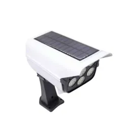 Solar Bahçe Aydınlatması Hareket Sensörlü Uzaktan Kumandalı Kamera Görünümlü