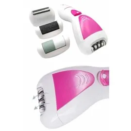 4 Başlıklı Bakım Cihazı Epilatör Tüy Alma Makinesi Topuk Törpüsü