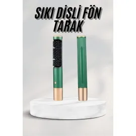 Düzleştirici Fırça Saç Düzleştirici Arada Fön Tarak Taşınabilir