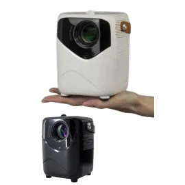 HD Ayaklı Portatif Projeksiyon Cihazı Bluetooth Wifi Akıllı Android İşlemcili