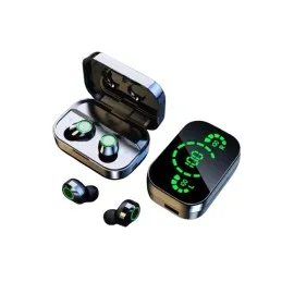 Yeni Nesil Bluetooth Kulaklık Çağrı Cevaplayabilen Dijital Göstergeli Powerbankli