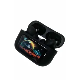 Kulak İçi Bluetooth Kulaklık Ekranlı Müzik Dinleme Çağrı Cevaplama Siyah