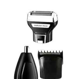 Kulak Burun Kıl Kesme Ense Yanak Tıraş Seti 3 Başlıklı Profesyonel