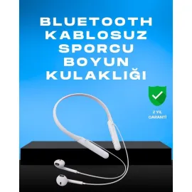 Kablosuz Bluetooth Kulaklık – Boyun Askılı, 100 Saat Pil Ömrü