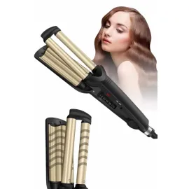 Profesyonel Seramik Kaplama Saç Şekillendirici Wag Maşa Isı Ayarlı