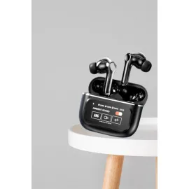 Ekranlı Yeni Nesil Pro Kulaklık ve Akıllı Saat Kampanyası Kulak İçi Mikrofonlu