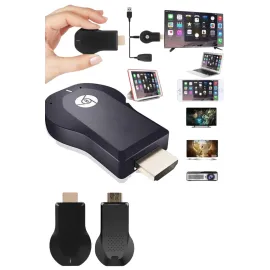 Kablosuz Hdmı Ses Ve Görüntü Aktarıcı Kolay Taşınabilir Yüksek Çözünürlüklü