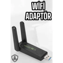 Dual Band Wifi Alıcı Adaptör USB 3.0 Destekli