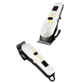 2025 Model Şarjlı Dijital Saç Sakal Tıraş Makinesi Islak Kuru Kullanıma Uygun