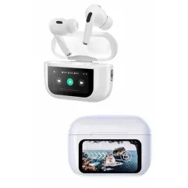 Dokunmatik Ekranlı ANC/ENC Yeni Nesil Pro Bluetooth Kulaklık Dokunmatik Ekran