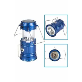 Kamp Lambası Güneş Enerjili Led Lamba Işıldak Şarjlı Powerbank Özellikli