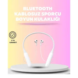 Boyun Askılı Kulaklık – 100 Saat Kullanım Süresi, Ergonomik Tasarım