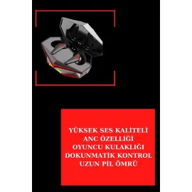 Yeni Nesil Pembe Dokunmatik Ekran Akıllı Saat Ve Oyuncu Kulaklığı Kablosuz Bluetooth Kulaklık