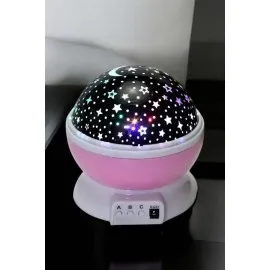 Mavi Ve Mor Işıklı Star Master Projeksiyon Lambası