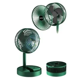 3 Kademe Hız Ayarlı Vantilatör Telefon Standlı Şarjlı Katlanabilir Soğutucu Pervane