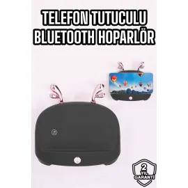 Telefon Tutuculu Akıllı Hoparlör Yüksek Ses Kaliteli Hoparlör