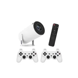 4K Wireless Çift Kollu Kumandalı Oyun Projeksiyonu Retro Video Oyunu