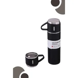 3 Bardaklı Termos Seti Anneler Gününe Özel Hediye Taşınabilir Sızdırmaz Isı Koruyucu