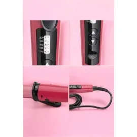 Hem Düzleştirici Hem Maşa Saç Şekillendirici