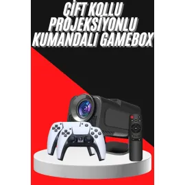 Retro Video Oyunu Konsolu Android Tv El Oyun Konsolu WIFI Taşınabilir Projeksiyon Cihazı