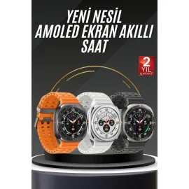 Tüm Telefonlara Uyumlu Akıllı Saat Uyku ve Sağlık Takibi Nabız Ölçer Adım sayar