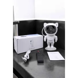 Astronot Görünümlü Projeksiyon Speaker Taşınabilir