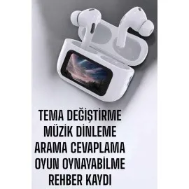 Bluetooth Kulaklık Kulakiçi Güçlü Ses Kaliteli Sesli Asistan