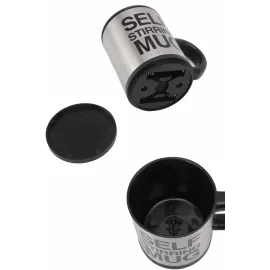 Sıcak Tutan Termos Bardak Kendi Kendini Karıştıran Mikser Kupa