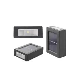 Dekoratif Duvar Lambası Solar Güneş Enerjili Bahçe Aydınlatması