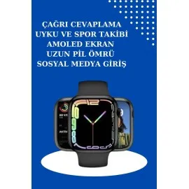 2025 Model Akıllı Saat Ve 2.nesil Tws Bluetooth Kulaklık Anc Özelliği Amoled Ekran