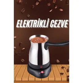 Elektrikli Türk Kahvesi Makinesi Elektrikli Cevze Telveli