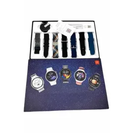 Akıllı Saat Çoklu Kordon Seçenekli Dokunmatik Ekran Nabız Sensörlü