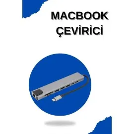 Çevirici Dönüştürücü Adaptör Macbook 3 In 1 Type-C To Hdmı Usb 3.0