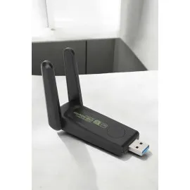 Dual Band Wifi Alıcı Adaptör Usb 3.0 Destekli