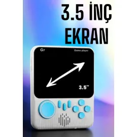 El Atarisi 3.5 inç Ekran Çift Konsol 666 Adet Retro Oyun Gamepad